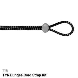TYR Bungee Cord Kit Black